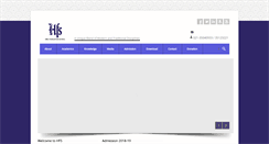Desktop Screenshot of hirafoundation.com